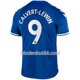 Everton Dominic Calvert-Lewin 9 Hjemme Fotballdrakt 2020-2021 Kortermet